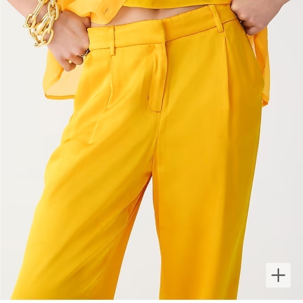 J Crew Straight-leg essential pant in luster crepe BT428 - Picture 2 of 5